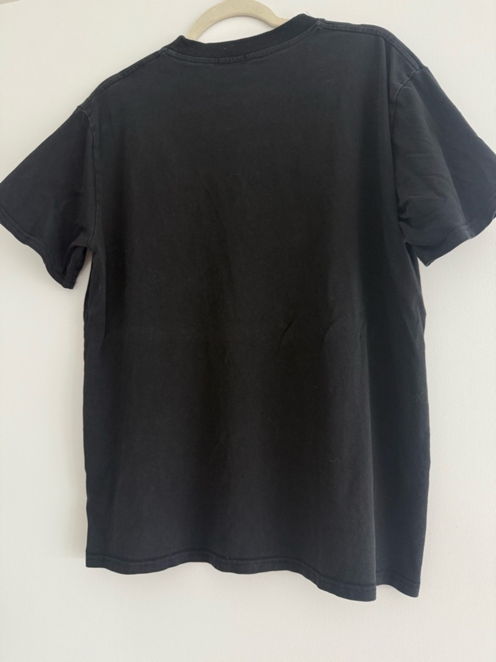 Dior Black Short-Sleeve Tee with White Script Logo - Picture 2 of 7